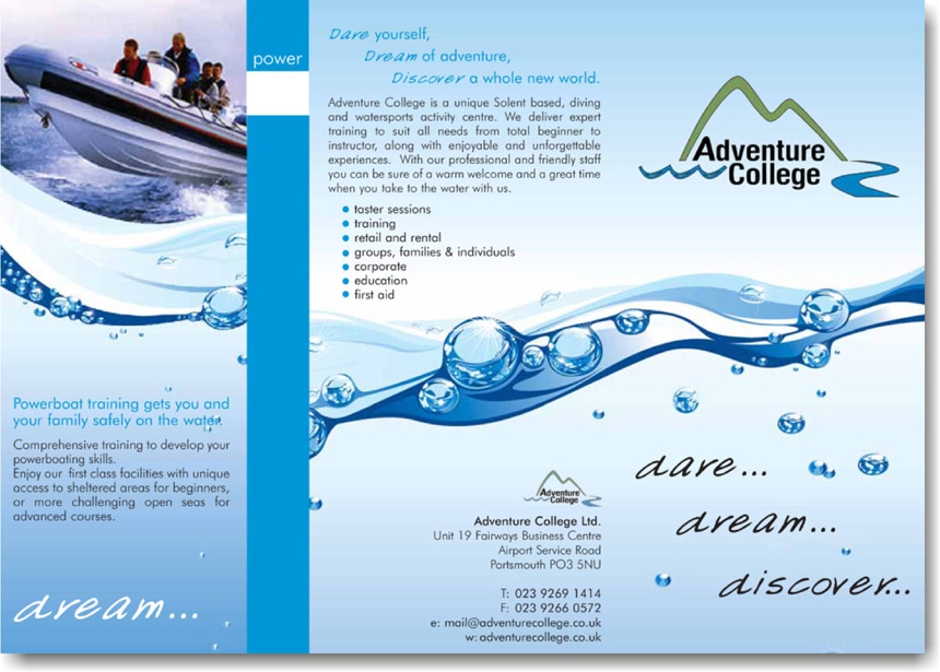 Adventure College Branding